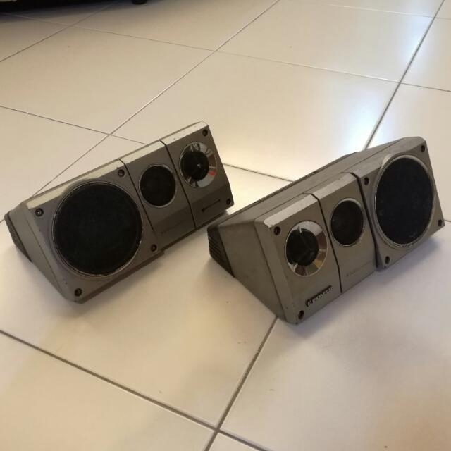 Old school pioneer car speakers discount