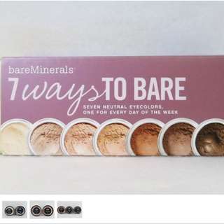 Bare Minerals 7 Ways to bare Eyeshadow