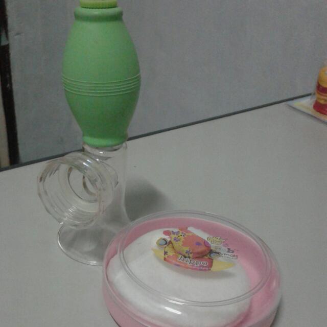 Baby Flo manual breast pump and powder container Babies Kids Nursing Feeding Breastfeeding Bottle Feeding on Carousell