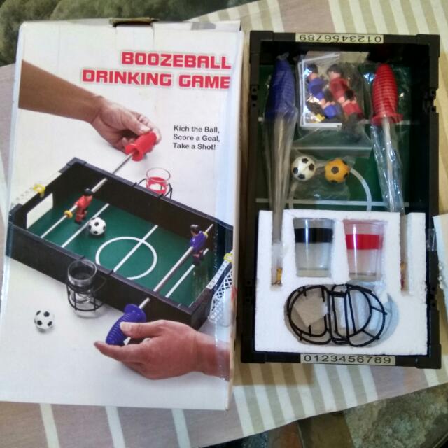 Boozeball Drinking Game, Hobbies & Toys, Toys & Games on Carousell