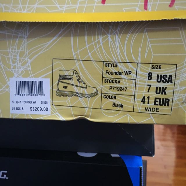 Caterpillar Founder Waterproof MidCut Boots, Men's Fashion, Footwear