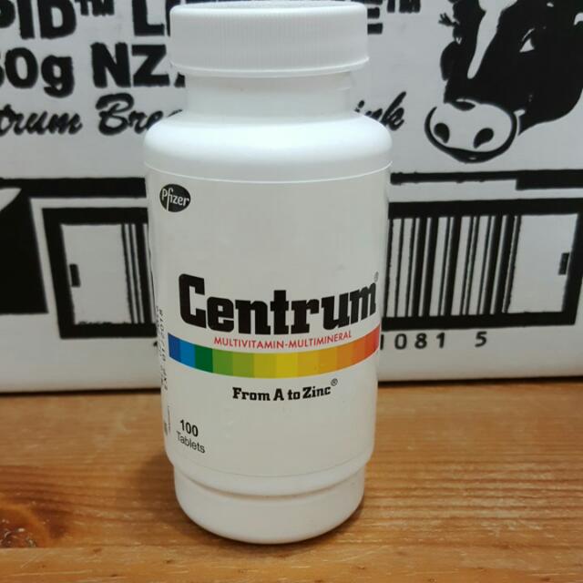 Centrum Multivitamin AZinc, Health & Nutrition, Health Supplements