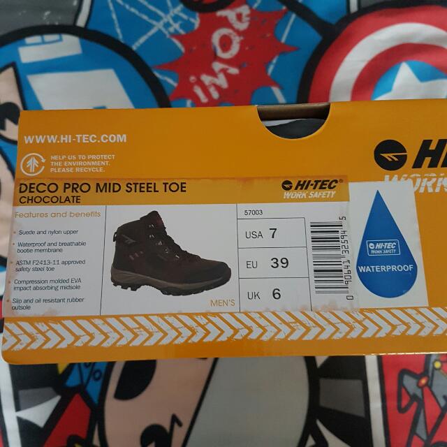 Hi-Tec Safety Shoe (Steel Toe), Men's 