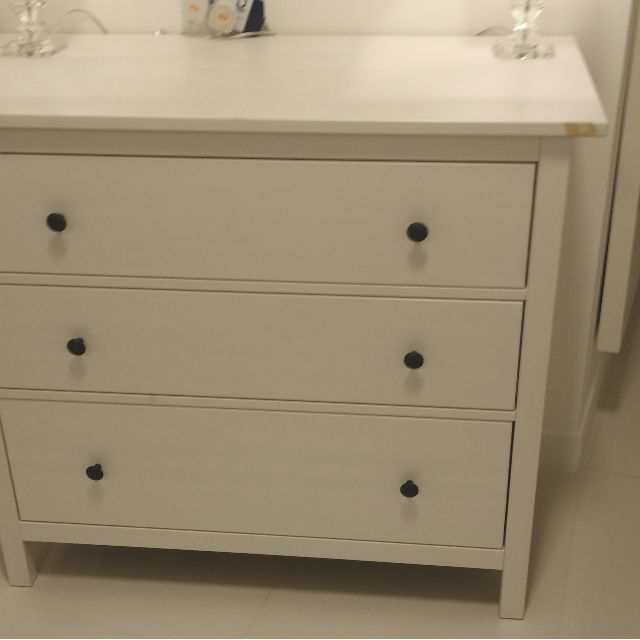 Ikea Hemnes Chest Of 3 Drawers White Furniture Shelves Drawers