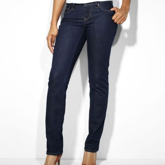 Demi Curve Modern Rise Straight Jeans 