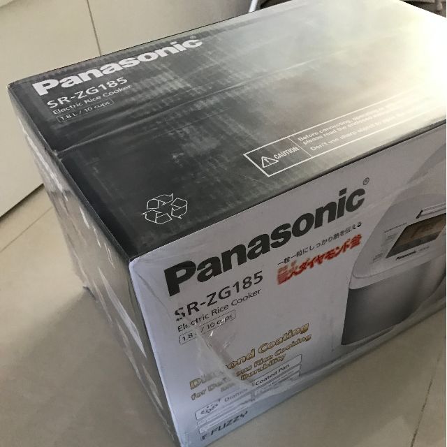 Panasonic Electric Rice Cooker SRZG 185, TV & Home Appliances, Kitchen