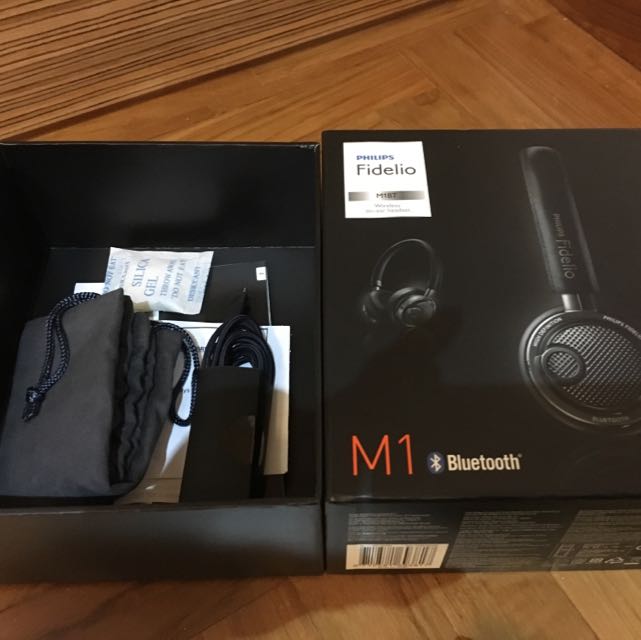 Philips Fidelio M1BT Wireless On ear Headset Audio Headphones Headsets on Carousell