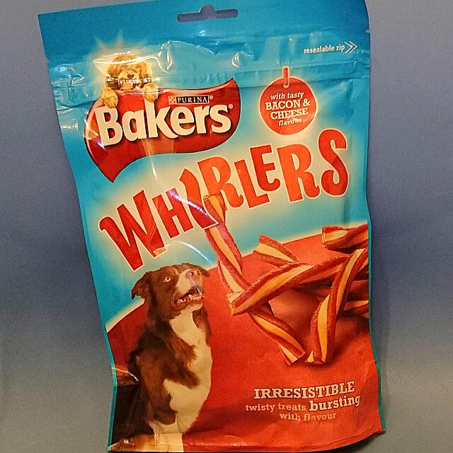 Purina Bakers - Whirlers (Bacon u0026 Cheese) Imported from UK, Pet 