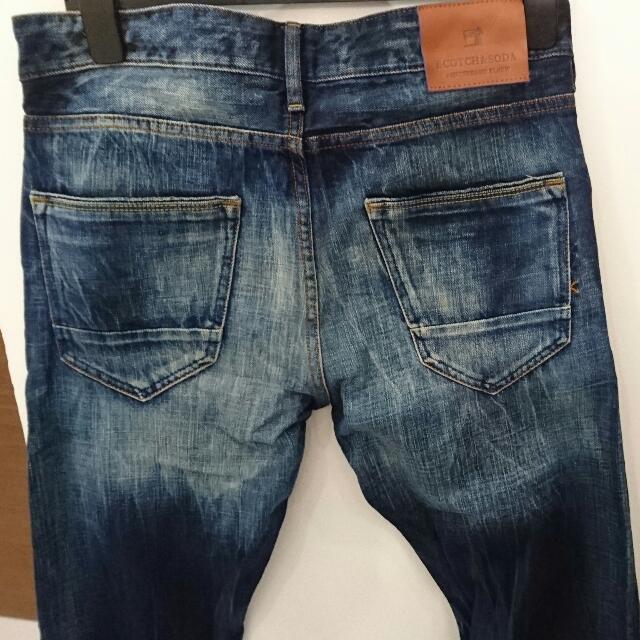 Scotch \u0026 Soda Duke Slim Tapered Jeans 