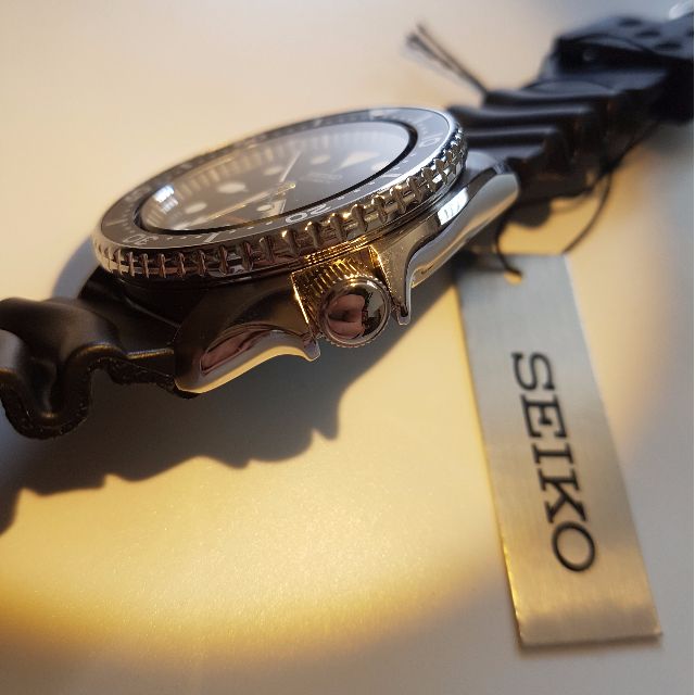 Seiko automatic diver skx007 skx007k1 skx007k rubber band men's watch sales