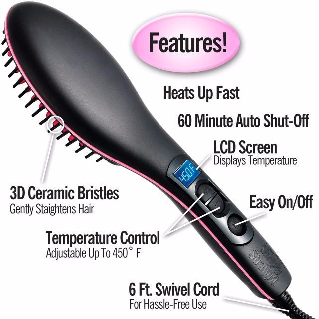 As seen on tv straightening brush new arrivals