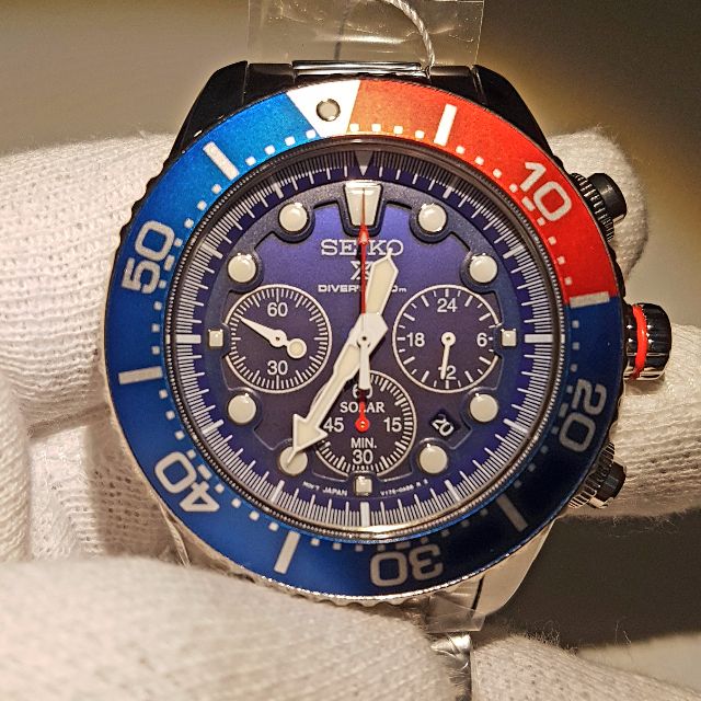 SSC019P1 SSC019P SSC019 Men s Prospex SOLAR CHRONOGRAPH 200m