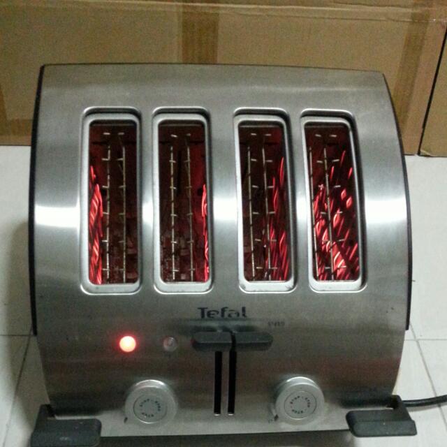 Tefal Bread Toaster 4 Slot, TV & Home Appliances, Kitchen Appliances