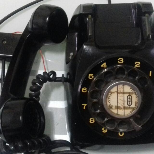 Telefon Antik Zaman 70an Antiques Vintage Collectibles On Carousell