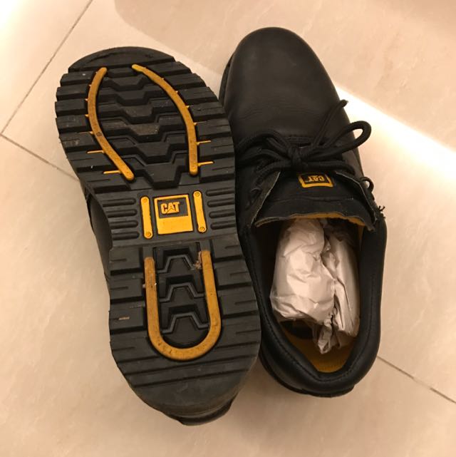 caterpillar low cut safety shoes