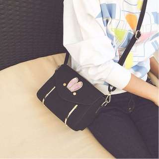 NS7747 Black - Tas Kantor, Tas Pesta - Sling Bag, Tas Selempang - Tas Wanita Murah - Tas Import