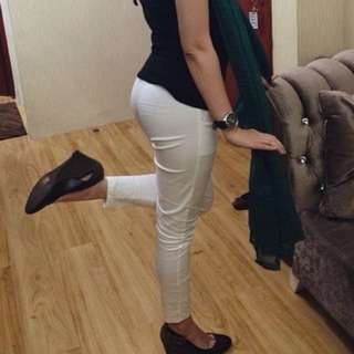 WHITE PANTS SKINNY