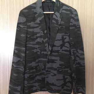 ZARA Camo Blazer
