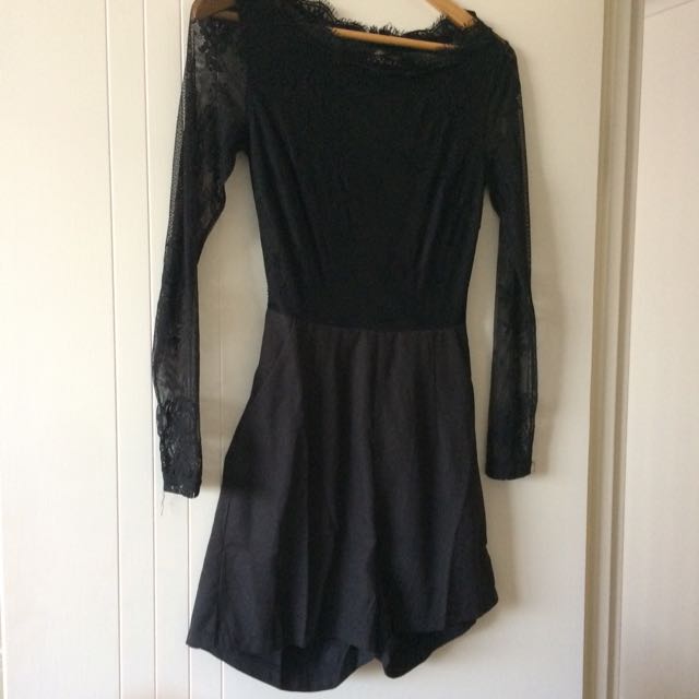 Black Playsuit Glamorous Glue Brand 50 Women S Fashion Clothes