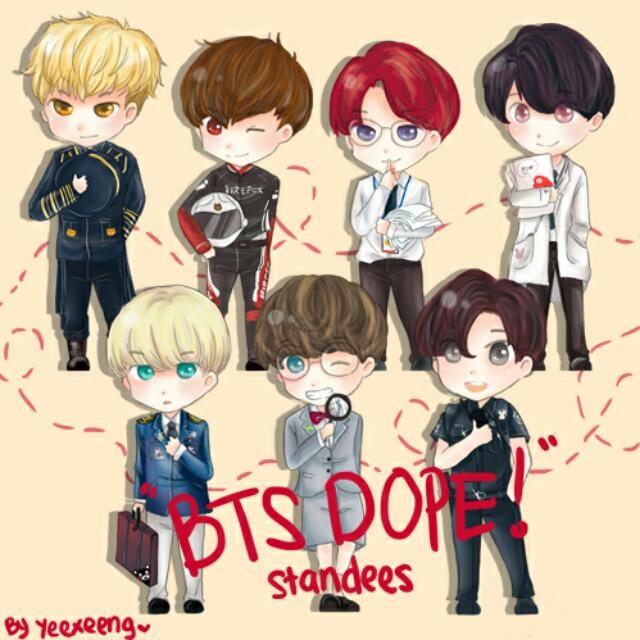 Bts Dope Standee Po Entertainment K Wave On Carousell
