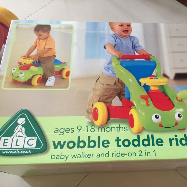 wobble toddle ride on