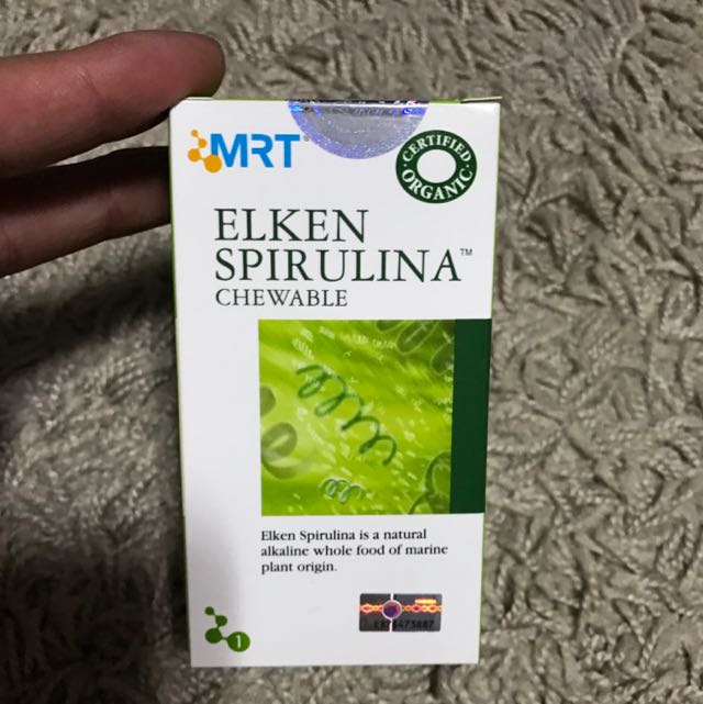 Elken Spirulina 500 Tablets Health Beauty Bath Body On Carousell
