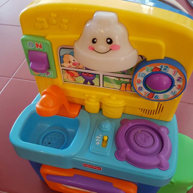 Fisher Price Musical Kitchen Babies Kids Toys Walkers On Carou Photo