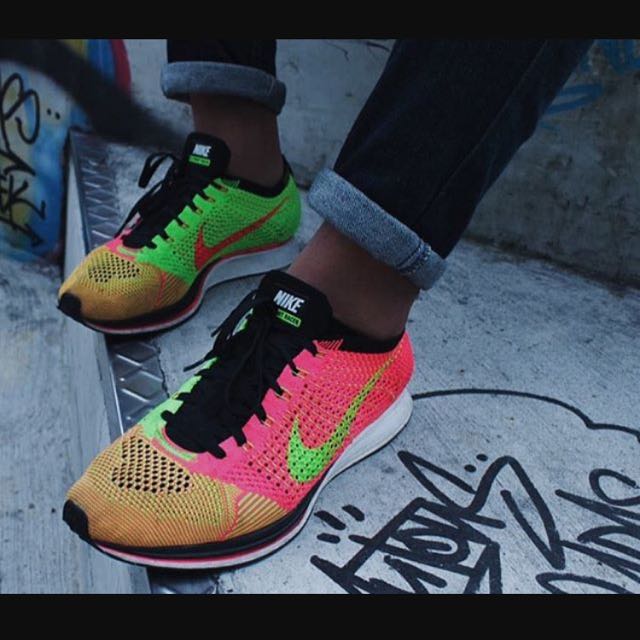 flyknit racer hyper punch