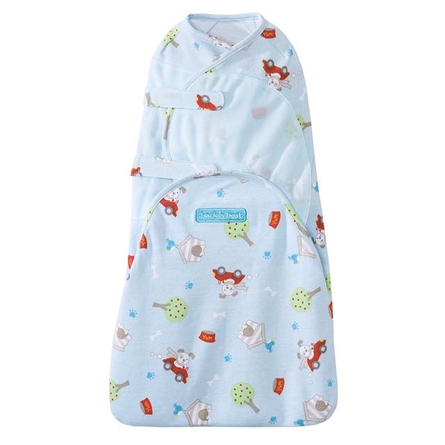 Halo Swaddlesure Adjustable Swaddling Pouch Driving Dog Newborn Babies Kids Bathing Changing Diapers Baby Wipes on Carousell