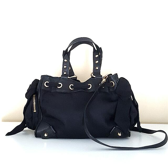 Juicy couture nylon top bag