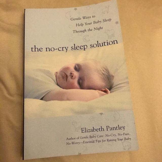 No Cry Sleep Solution By Elizabeth Pantley Books Stationery