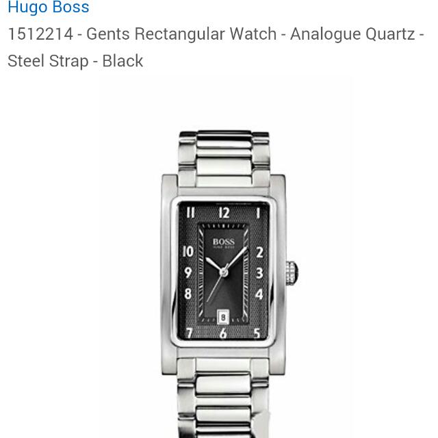 hugo boss mens watch sale