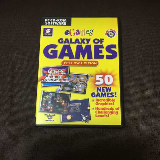Free: Galaxy of Games Yellow Edition (eGames) - PC Games -   Auctions for Free Stuff
