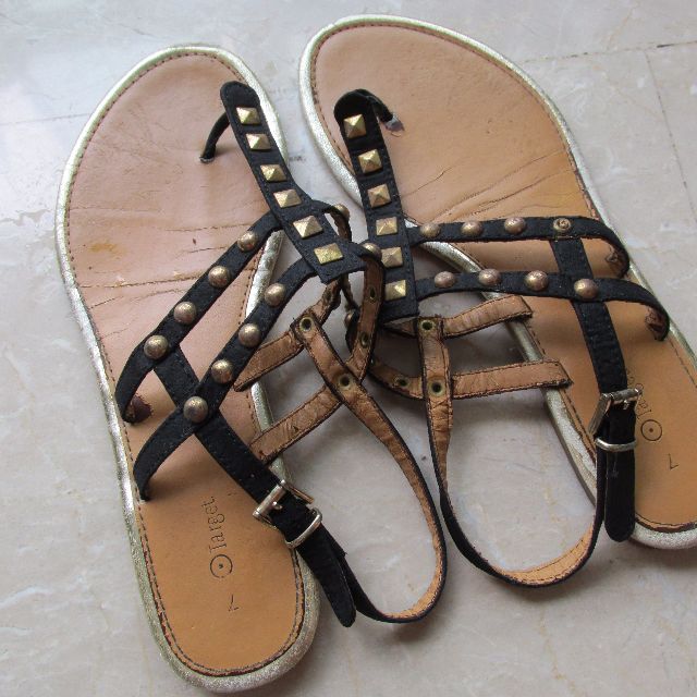 target studded sandals