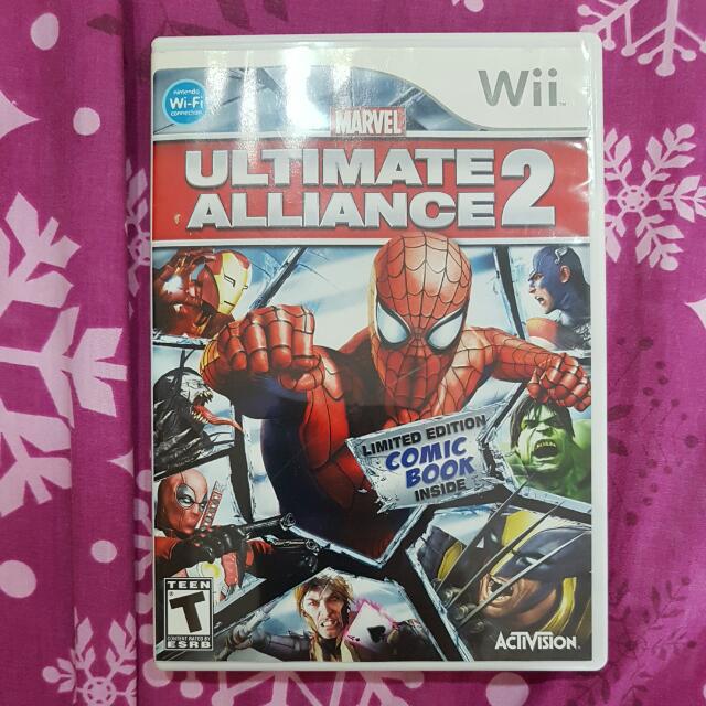 wii marvel ultimate alliance 2