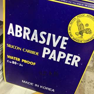 Abrasive Paper 1pc