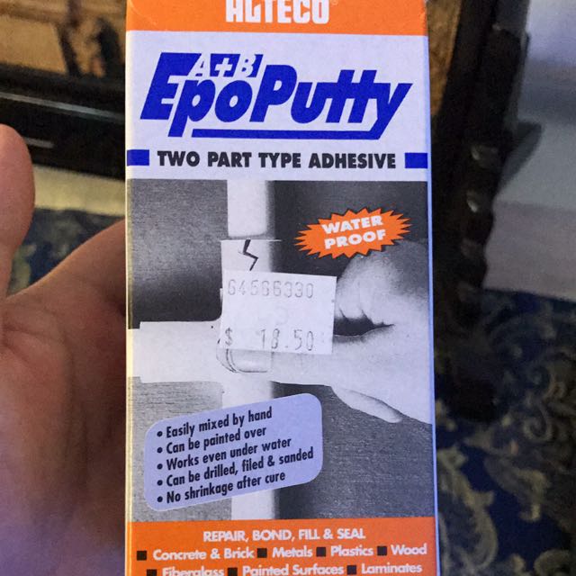 Alteco A+B Epo Putty Epoxy 500g, Pet Supplies, Homes & Other Pet ...