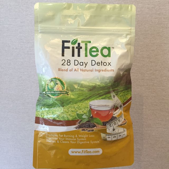 Fit Tea 28 Day Detox Health Beauty Skin Bath Body On Carousell