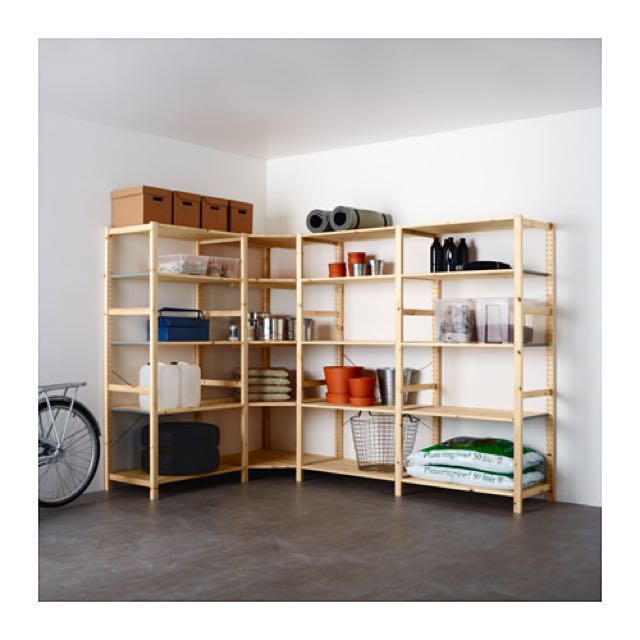 IKEA Ivar Corner Shelve/shelf, Furniture & Home Living, Furniture
