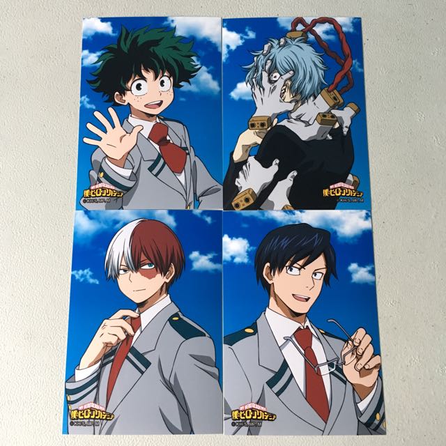 Jump Festa 17 Exclusive My Hero Academia Bromide Hobbies Toys Memorabilia Collectibles Fan Merchandise On Carousell