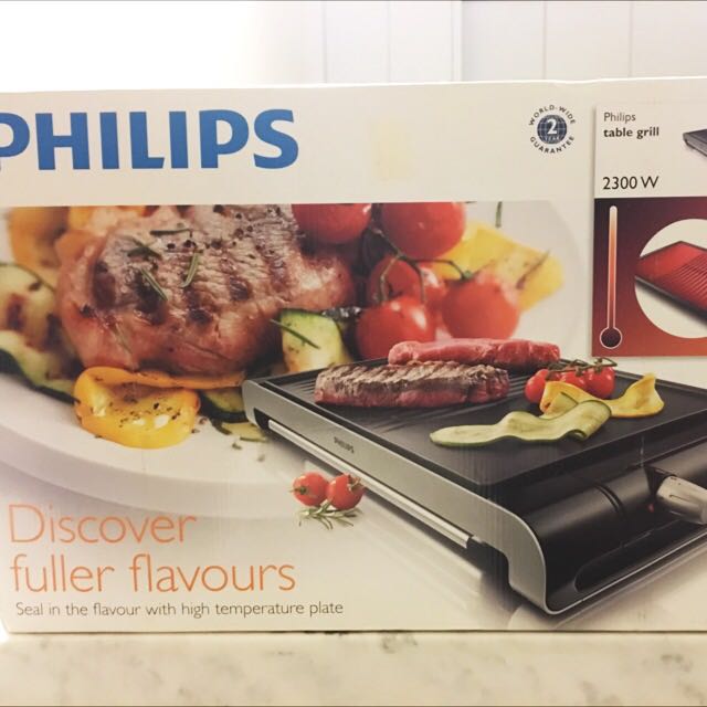 Philips Table Grill, TV & Home Appliances, Kitchen Appliances, BBQ