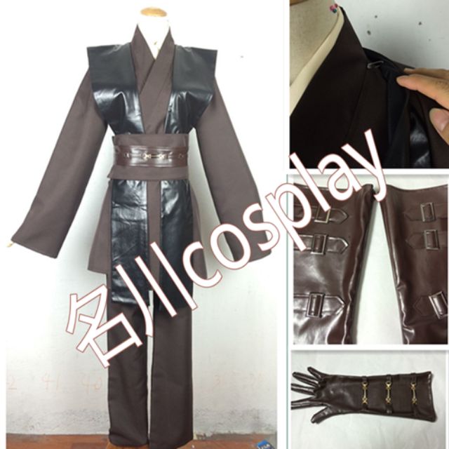 Pre Order Star Wars brown Anakin robe cosplay costume Halloween set ...