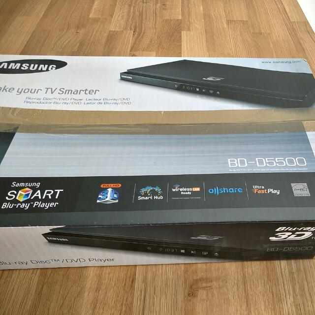 Samsung 3d Blu Ray Disc Dvd Player Electronics Tvs Entertainment Systems On Carousell