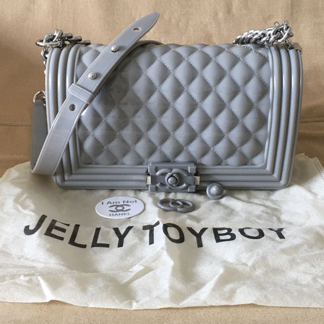 Jelly Toyboy Boy Chanel Style Bag, 名牌, 手袋及銀包- Carousell