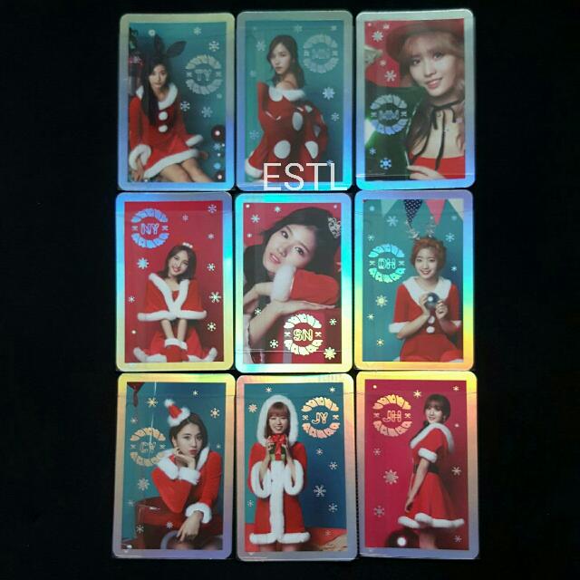 TWICE coaster クリスマスエディション ミナ-