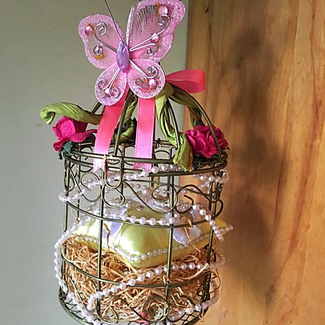 Bird cage new arrivals ring holder