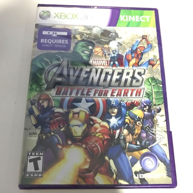 Xbox 360 Marvel Avengers Battle For Earth Toys Games Video Gaming Video Games On Carousell