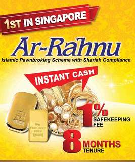#Blessing Ar-Rahnu Islamic Pawnbroking in Singapore