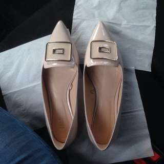 zara flat shoes