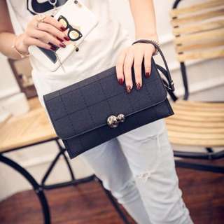 NS7751 Black - Tas Kantor, Tas Pesta - Sling Bag, Tas Selempang - Tas Wanita Murah - Tas Import